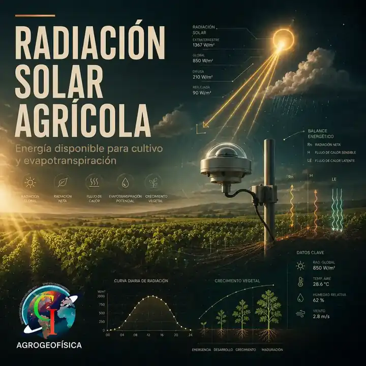 Radiación solar agrícola