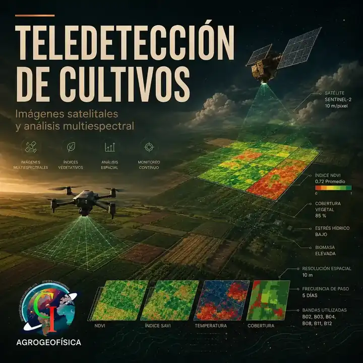 Teledetección de cultivos