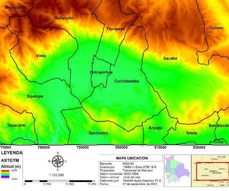 CARACTERIZACIÃ“N MAGNETOMÃ‰TRÃCA DE LA PROFUNDIDAD DEL BASAMENTO DE LA CUENCA DEL VALLE CENTRAL DE COCHABAMBA, BOLIVIA